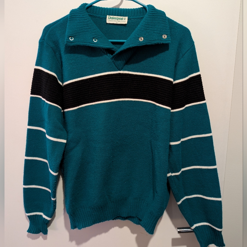 Vintage Knit Sweater - Medium